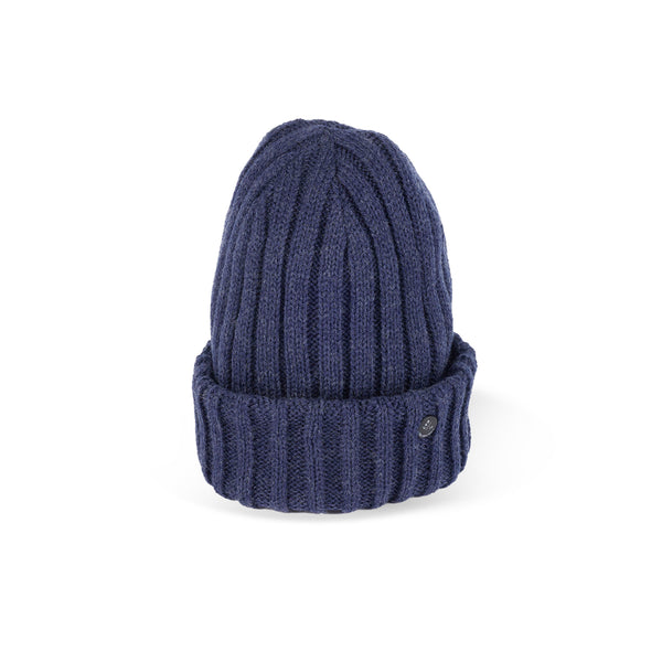 CUFF KNIT CAP / CORPILON / INDIGO