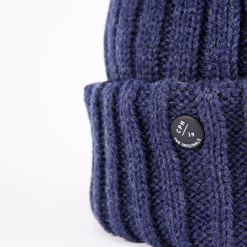 CUFF KNIT CAP / CORPILON / INDIGO
