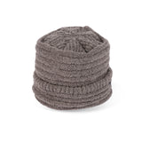 CUFF KNIT CAP / LOOP YARN / GRAY