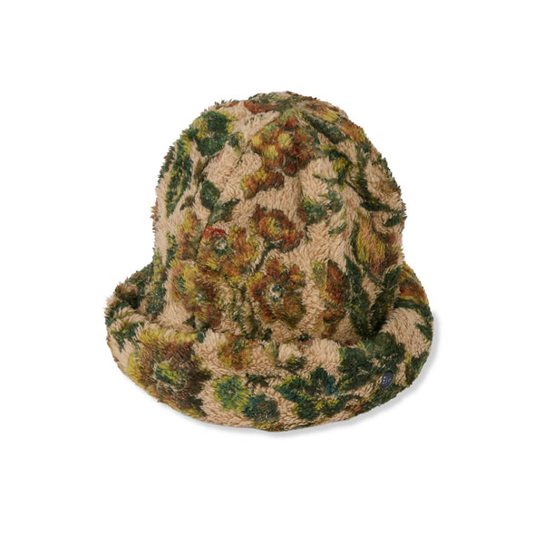 CUFF KNIT CAP / TOYPU / FLOWER