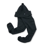 RABBIT KNIT / BALKY WOOL / BLACK