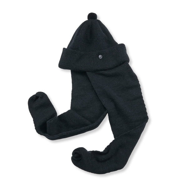 RABBIT KNIT / BALKY WOOL / BLACK