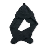 RABBIT KNIT / BALKY WOOL / BLACK