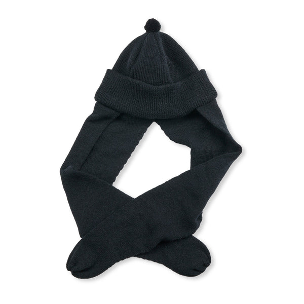 RABBIT KNIT / BALKY WOOL / BLACK