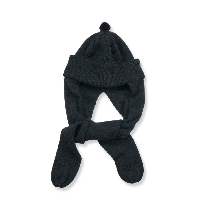 RABBIT KNIT / BALKY WOOL / BLACK