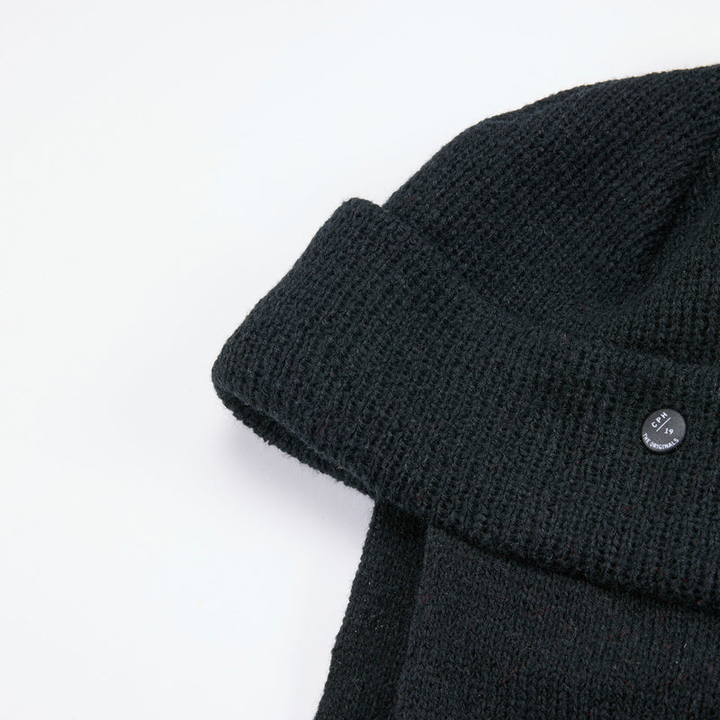 RABBIT KNIT / BALKY WOOL / BLACK
