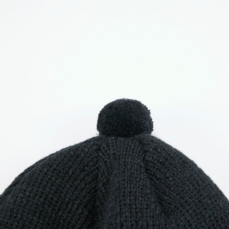 RABBIT KNIT / BALKY WOOL / BLACK