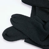 RABBIT KNIT / BALKY WOOL / BLACK