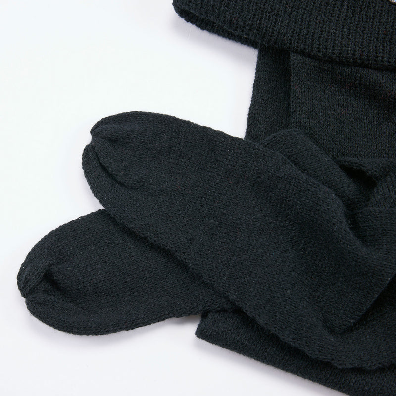 RABBIT KNIT / BALKY WOOL / BLACK