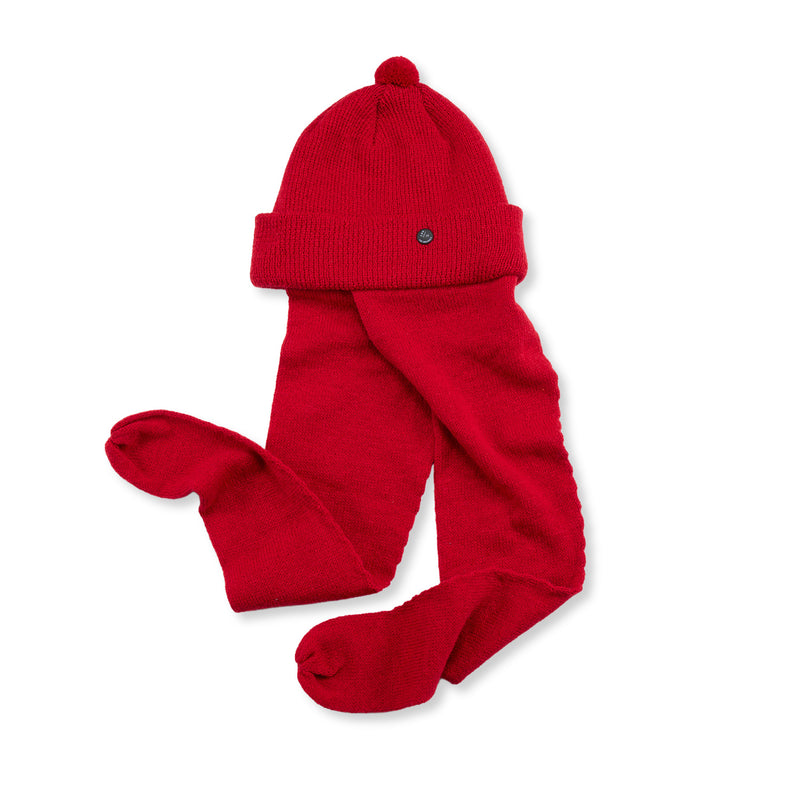 RABBIT KNIT / BALKY WOOL / RED