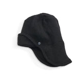 KNIT CAP / AVIATOR / BLACK