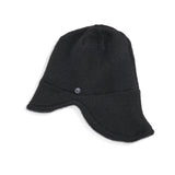 KNIT CAP / AVIATOR / BLACK