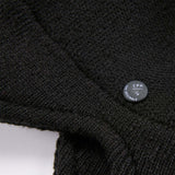 KNIT CAP / AVIATOR / BLACK