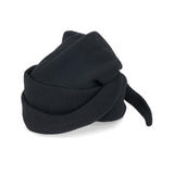 KNIT CAP / HEADWRAP / BLACK