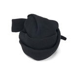 KNIT CAP / HEADWRAP / BLACK