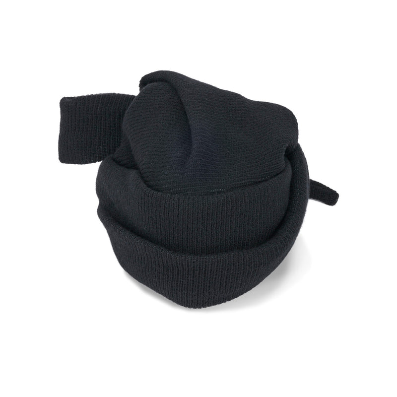 KNIT CAP / HEADWRAP / BLACK