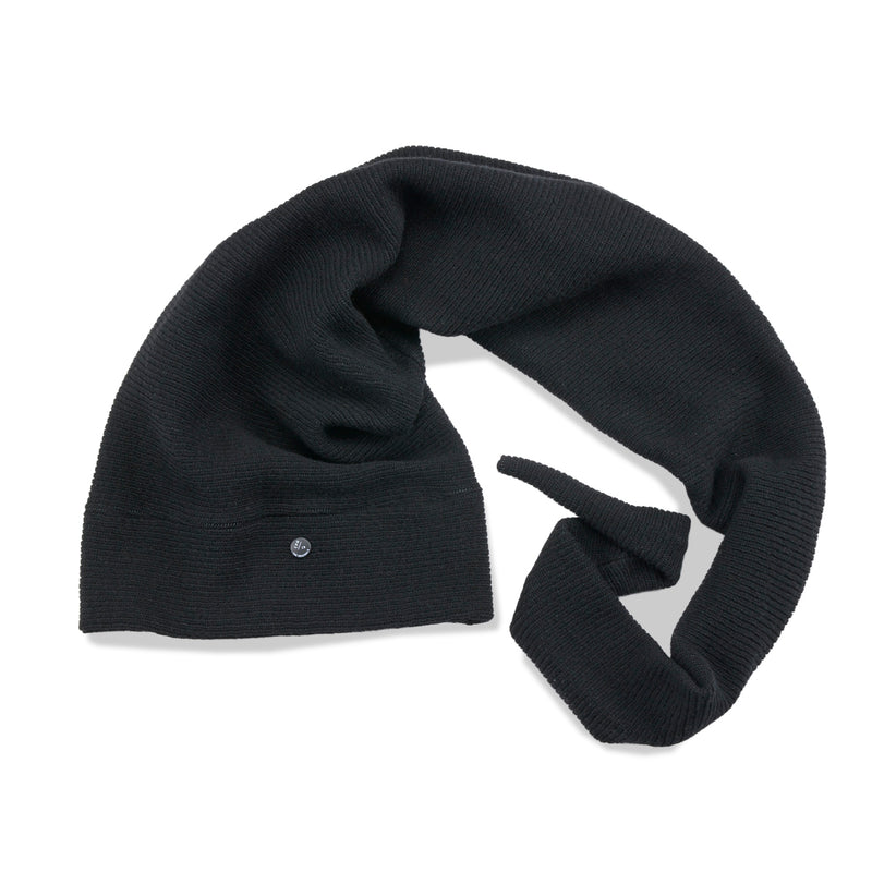 KNIT CAP / HEADWRAP / BLACK