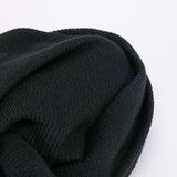 KNIT CAP / HEADWRAP / BLACK