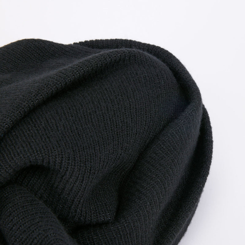 KNIT CAP / HEADWRAP / BLACK
