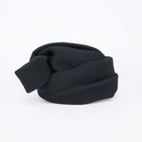 KNIT CAP / HEADWRAP / BLACK