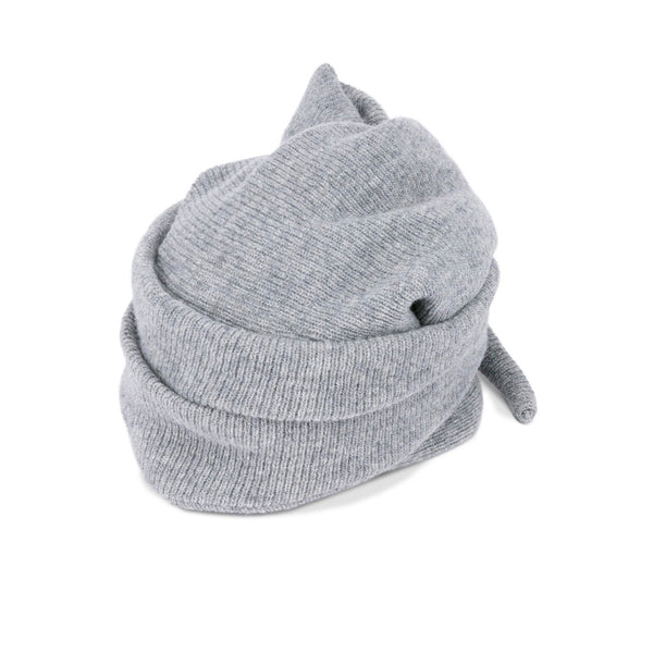 KNIT CAP / HEADWRAP / GRAY