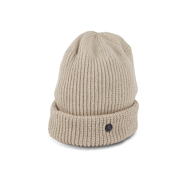 美品✨NKNIT reversible KNIT cap グレー ベーシック カフニット ライトグレー ホワイトフラッグ