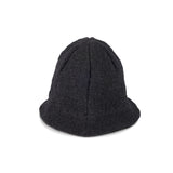 KNIT CAP / FLARED BRIM / BLACK