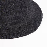 KNIT CAP / FLARED BRIM / BLACK