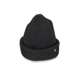 CUFF KNIT CAP / AMULET / BLACK