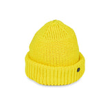 CUFF KNIT CAP / AMULET / LEMON