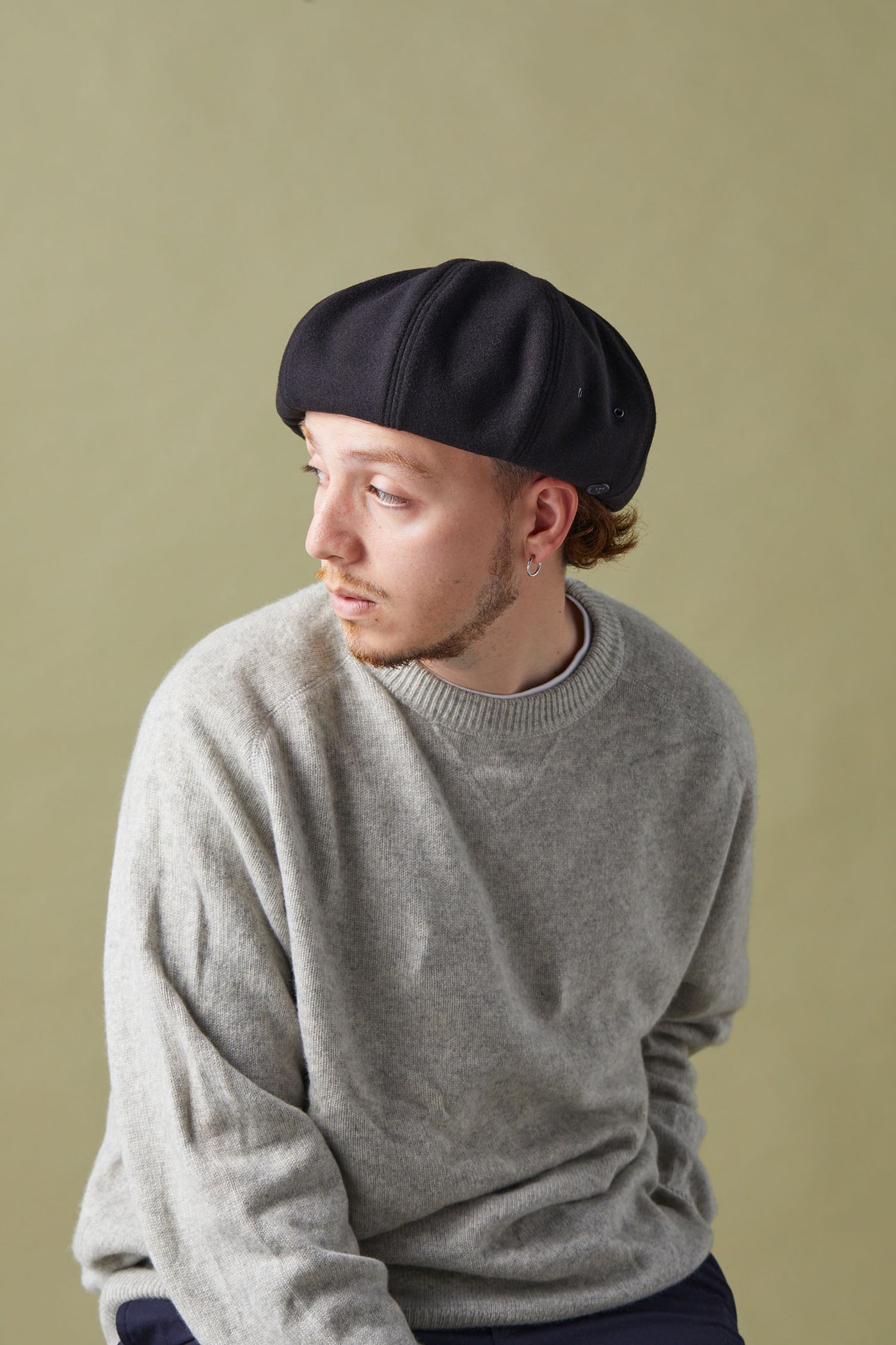 CPH BERET/8 PANEL BLACK 未開封 M/L ベレー | 帽子通販｜CPH(シーピーエイチ）BERET / 8 PANEL WOOLLET