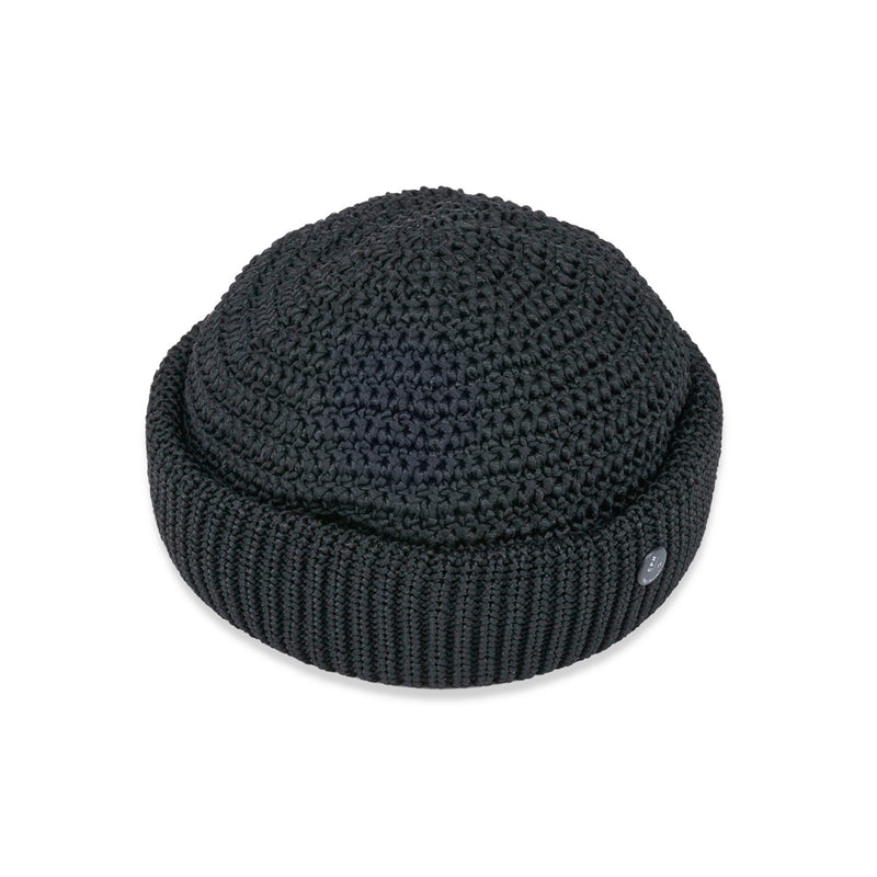 HAND KNITTING / FISHERMAN / BLACK