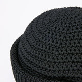 HAND KNITTING / FISHERMAN / BLACK