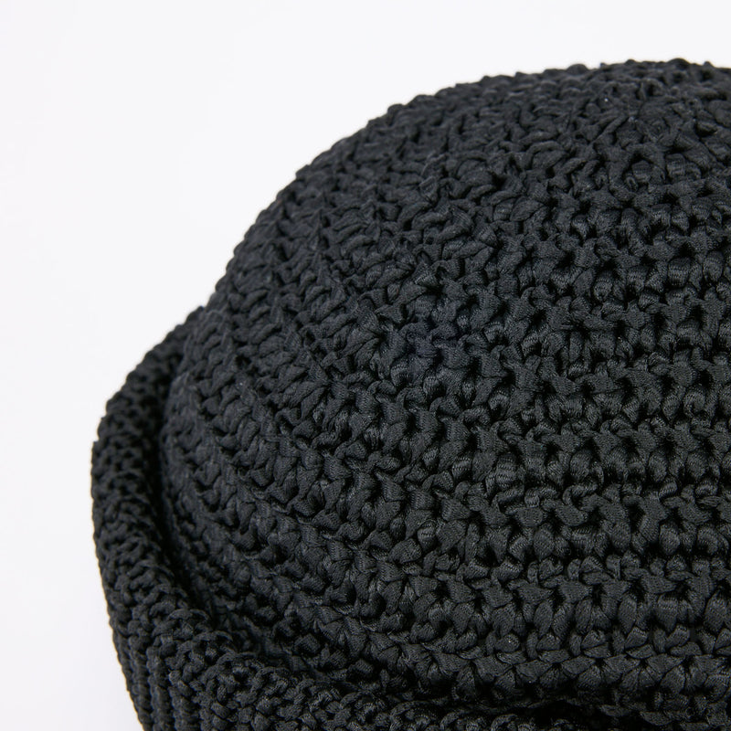 HAND KNITTING / FISHERMAN / BLACK