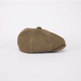 575 CASQUETTE / STRAW YARN THERMO / OLIVE
