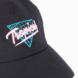 WHOPOP / 6 PANEL CAP / TROPICAL / BLACK