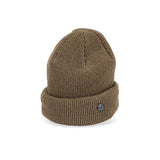 CUFF KNIT CAP / STRAW YARN / OLIVE