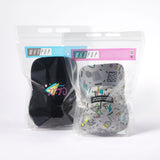 WHOPOP / 6 PANEL CAP / SURF / BLACK