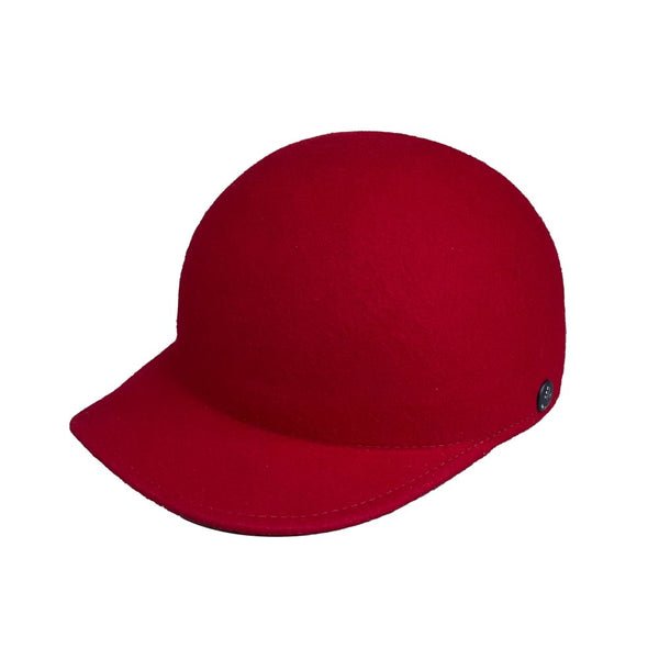 CAP / WOOL FELT / RED