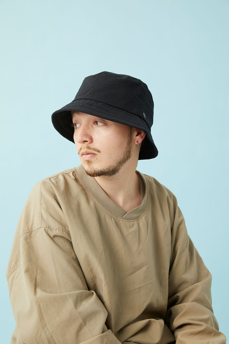 BUCKET HAT / NYLON / WHITE