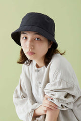 BUCKET HAT / MATT POLY / BLACK
