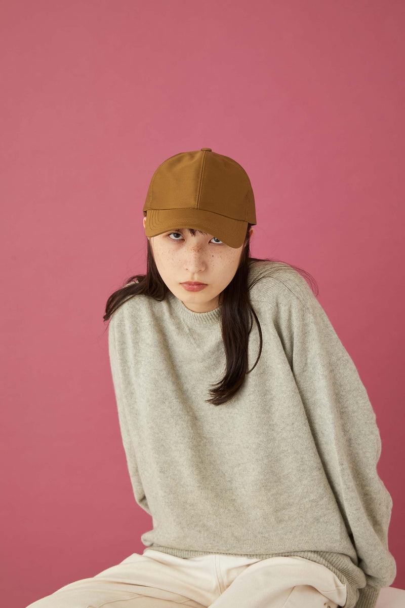 6 PANEL CAP / GIZA MOLE SKIN / CAMEL