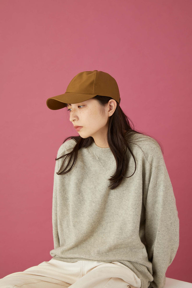 6 PANEL CAP / GIZA MOLE SKIN / CAMEL
