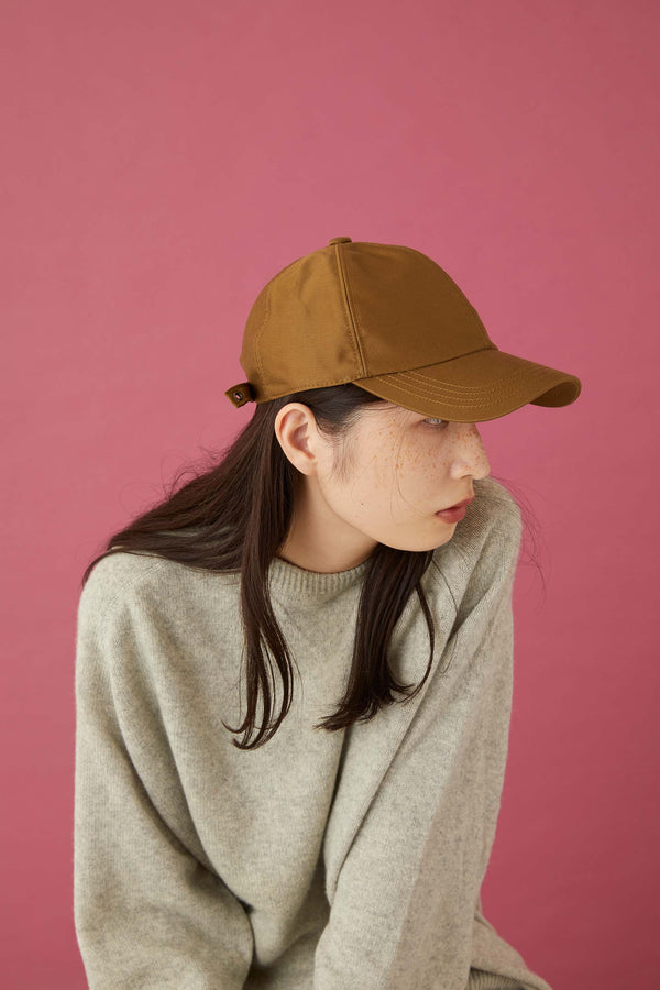 6 PANEL CAP / GIZA MOLE SKIN / CAMEL