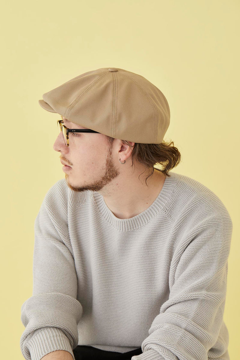 530TC TWILL CASQUETTE / BEIGE