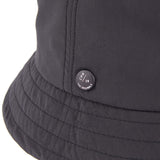 BUCKET HAT / MATT POLY / BLACK