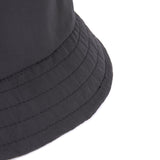 BUCKET HAT / MATT POLY / BLACK