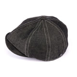 502LD LINEN DENIM CASQUETTE / BLACK