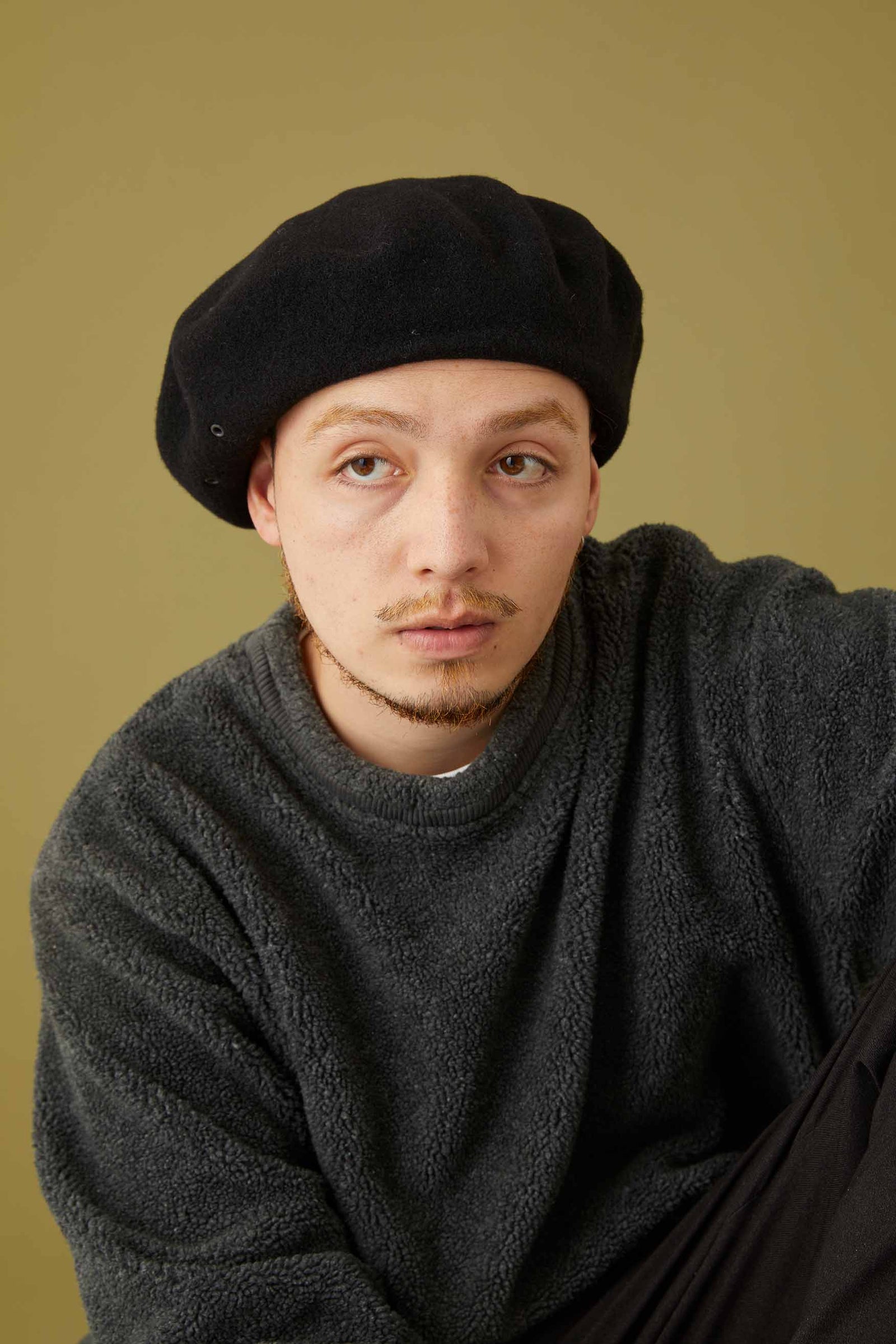 ベレー | 帽子通販｜CPH(シーピーエイチ）BERET / SOLID WOOL / BLACK